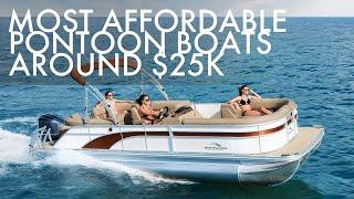 Top 5 Pontoon Boats Around $25K  Price & Features