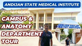 Campus & Anatomy Department Tour of Andijan State Medical Institute  MBBS in Uzbekistan  Andijon