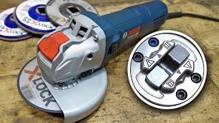 Angle Grinder X-Lock BOSCH GWX 9-125S  Unboxing and Test