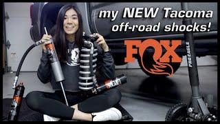 Installing new FOX Performance Elite 2.5 Shocks on My Toyota Tacoma   Overview + Install #ridefox