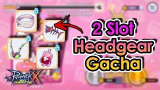 ROX Gacha for 2 card slot headgear  King Spade