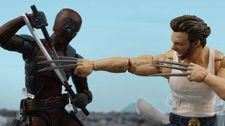 stop motion deadpool vs wolverine