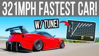 Forza Horizon 4 - 321+MPH FASTEST CAR with TUNE