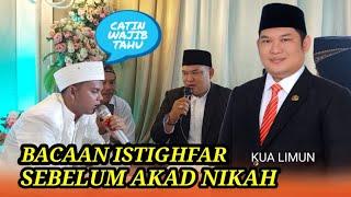 Bacaan Istighfar Sebelum Akad Nikah Calon Pengantin Wajib Tahu