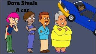 Dora Steals A CarCrashes It Into Her HouseGrounded