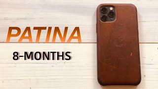 iPhone Leather Case 8-Months Patina