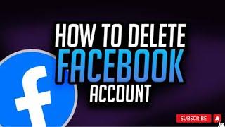 How to Delete Facebook Account Permanently  Delete Facebook Account  IOS 15.5