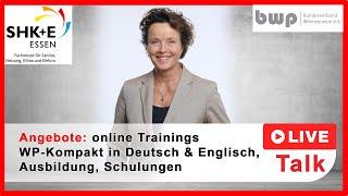 Online Trainings Vorstellung des BWP  Live Talk BWP