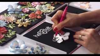 DIY Tutorial How to Create Paper Flowers - Deluxe Flower Shaping Crafting Kit