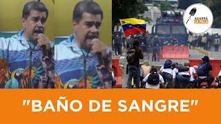 El dictador comunista Maduro es una AMENAZA PARA TODO SU PAÍS GUERRA CIVIL