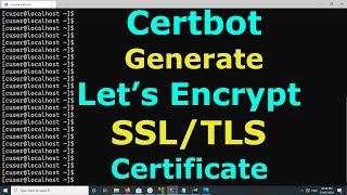 How to Install Certbot and Generate Let’s Encrypt SSLTLS Certificate on Ubuntu 20.04 18.04