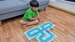 Kyo Main Mainan Kereta Api Puzzle Unik