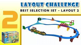 PLARAIL BEST SELECTION SET 2023 ver.：Layout 2