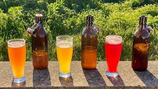 How to make LAMBIC BEER  How to Brew Beer at home with Wild Yeast   SPECTACULAR Homemade BEER