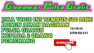 Oke temen temen kali ini saya akan memberikan giveaway pulsa buat 2 orang pemenang