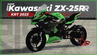 Kawasaki ZX25 RR Livery KRT 2023 - Mod Bussid v3.7.1