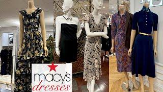 MACYS NEW FEMININE FALL DRESSES NEW COLLECTION  2024