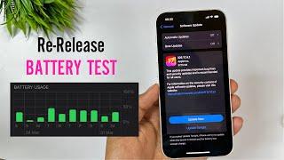 iOS 17.4.1 Re Release Battery Drain Test  iOS 17.4.1 Update Re Release Performance 