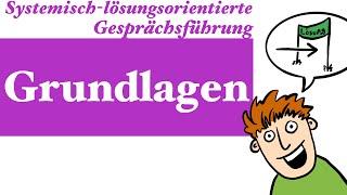 Systemisch-lösungsorientierte Gesprächsführung Grundlagen