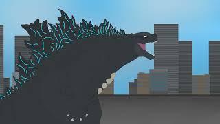 Godzilla vs red gojia