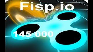 Fisp.io Very High Score 145 000 - Spins Master of Fidget Spinner Spinner.io