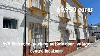 Four bedroom Andalucia property for sale in centre of Castil de Campos 69950 euros