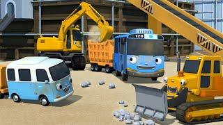 Strong Heavy Vehicles Songs  Clang Clang Bang Bang Lets Build  Tayos Sing Along Show 2