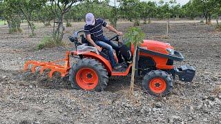 26 BEYİR KUBOTA BAHÇE TRAKTÖRÜ DÖRTLÜ PULLUK PERFORMANSI