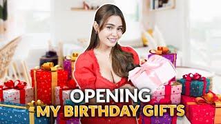 OPENING MY BIRTHDAY GIFTS  IVANA ALAWI