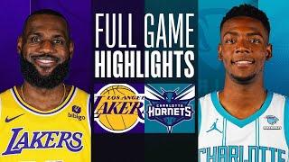 Game Recap Lakers 124 Hornets 118