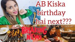 BDAY PER BDAY khatm hone ka naam hi nhi le raha H daily cake cutting he ho raha H ab next Kska BDAY