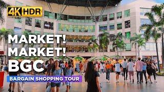 Bargain Shopping at MARKET MARKET BGC  Discover BGCs Most Budget-Friendly Mall【4K HDR】