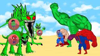 Rescue Evolution Of HULK Family Vs Evolution Of CATNAP RADIATION  Who Is The King Of Super Heroes?