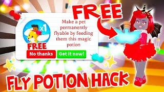 Will This HACK Give You FREE FLY POTIONS In Adopt Me? Roblox