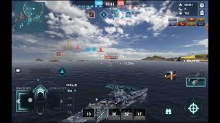 World of Warships Blitz - Tier 8 France Cruiser Bayard 28