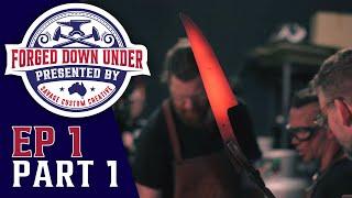 Forged Down Under  Ep1  Part 1  BBQ  Battle of the Blacksmiths Australia