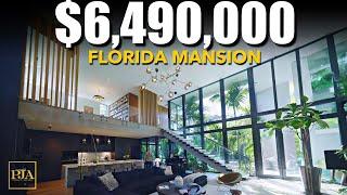 Inside a $6490000 FLORIDA MANSION Luxury Home Tour  Peter J Ancona