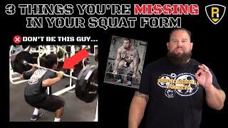 3 Things youre missing in your squat form