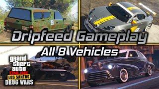 GTA Online Los Santos Drug Wars ALL Dripfeed Vehicles Showcase Gameplay Customization and More