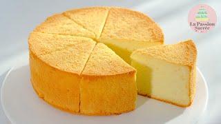 【No Baking Powder】8 Inches Basic Chiffon Cake｜Fluffy and Light As Clouds‼️Best Chiffon Cake Recipe