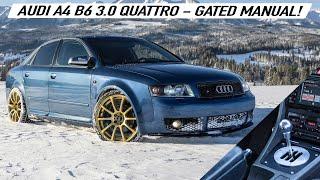 AUDI A4 B6 3.0 QUATTRO - GATED MANUAL - A classic A4 with a twist - In Detail in -30c winter