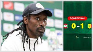 BURUNDI 0-1 SENEGAL PASSABLE  QUALIFICATION CAN MAROC 2025