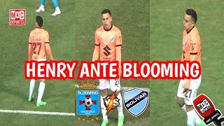 Henry Vaca ante Blooming  Mac Deportes