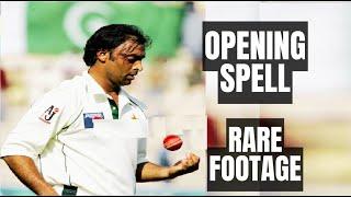Shoaib Akhtar Rare Opening Spell  Best Fast Bowling  Pakistan vs England