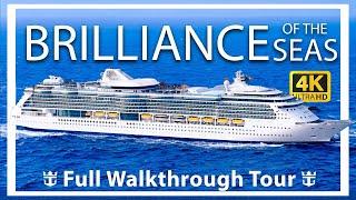 Brilliance of the Seas  Full Walkthrough Ship Tour & Review  Royal Caribbean Cruises  4K Video