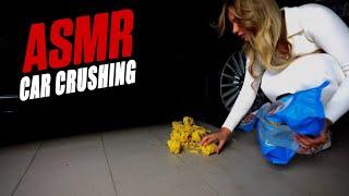 Car ASMR Food smashing Mercedes-Benz V-Class