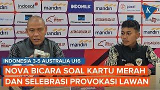 FULL Komentar Nova Arianto Akui Kartu Merah Bikin Kalah dan Anggap Normal Provokasi Lawan