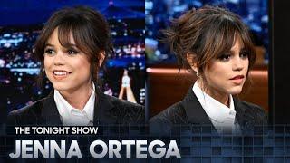 Jenna Ortega Talks Wednesday Season 2 and Plays Box of Lies  The Tonight Show Starring Jimmy Fallon