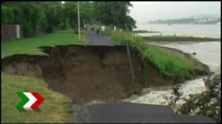 Unwetter zog über Bonn - Überflutungen in Mehlem