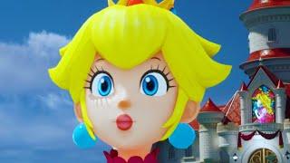 Princess Peach fat big and inflated plus random Mario Level mayhem